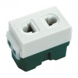 Ổ cắm đơn không màn che WEV1091SW
