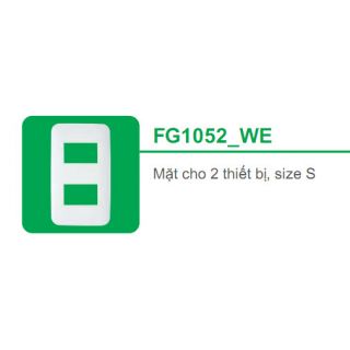 Mặt cho 2 thiết bị, size S FG1052_WE