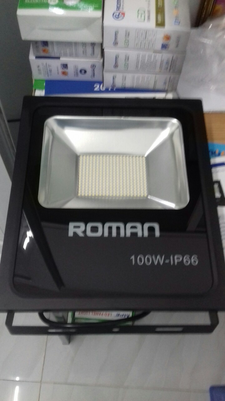 ĐÈN PHA LED 100W ROMAN ELC1016/100A,W