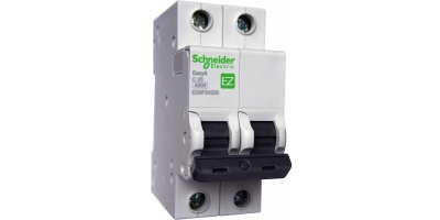 MCB 2P (6A-10A-16A-20A-25A-32A-40A) Schneider EZ9F34206