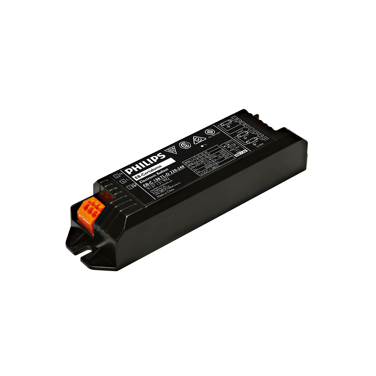Ballast điện tử EBC 136 TLD 220V-50/60HZ PHILIPS
