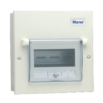 Tủ điện vỏ kim loại chứa 6 module