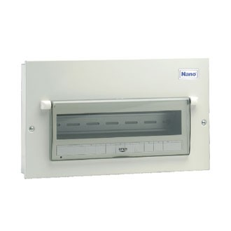Tủ điện vỏ kim loại chứa 13 module