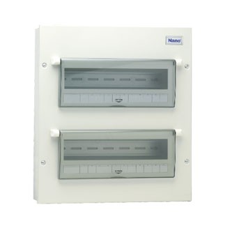 Tủ điện vỏ kim loại chứa 18 module