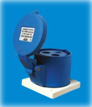 Ổ cắm cố định 32A 2P+N-IP44 MPE