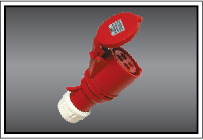 Ổ cắm di động 16A 3P+E-IP44 MPE MPN-214