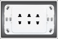 Ổ cắm ba 2 chấu 16A A20US3
