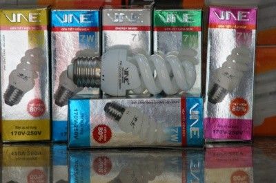 BÓNG XOẮN 7W VNE