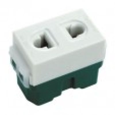 Ổ cắm đơn không màn che WEV1091SW