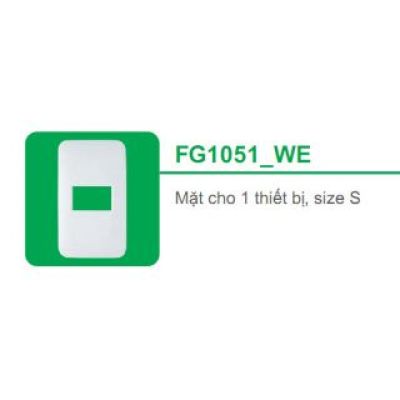 Mặt cho 1 thiết bị, size S FG1051_WE