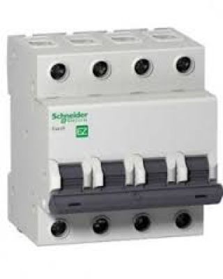 MCB 4P (50A-63A) Schneider EZ9F34450
