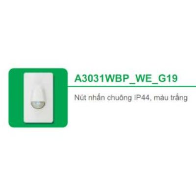 Nút nhấn chuông Schneider A3031WBP_GY_G19