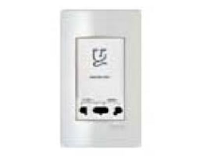 Bộ ổ cắm dao cạo râu SchneiderA3727_WE