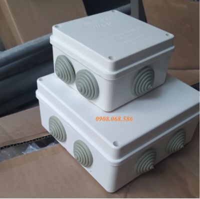 Hộp nối dây chống thấm nước - tự chống cháy 150x150x70 Sino