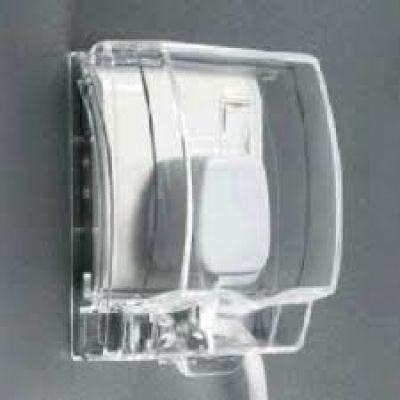 Hộp che phòng thấm nước đơn cho ổ cắm E223R_TR
