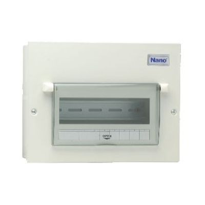 Tủ điện vỏ kim loại chứa 9 module