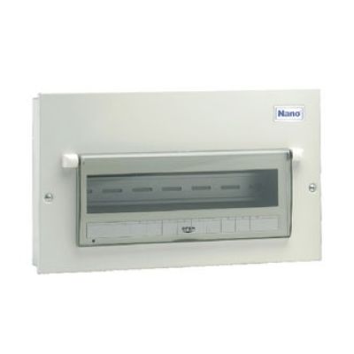 Tủ điện vỏ kim loại chứa 13 module