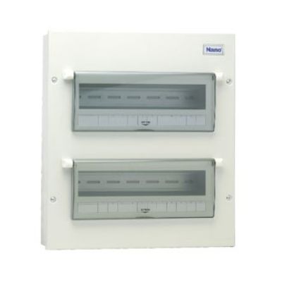Tủ điện vỏ kim loại chứa 26 module