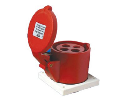 Ổ cắm cố định dạng thẳng 63A 3P+N+E-IP67 MPE MPN-3352