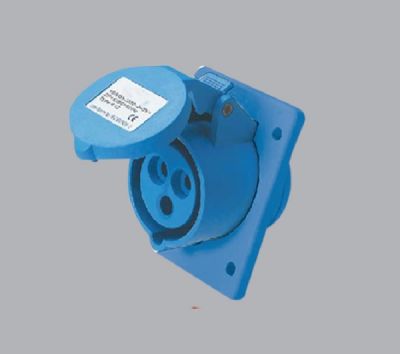 Ổ cắm cố định dạng nghiêng 32A 2P+E-IP44 MPE